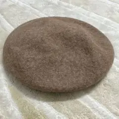 ベレー帽 ブラウン