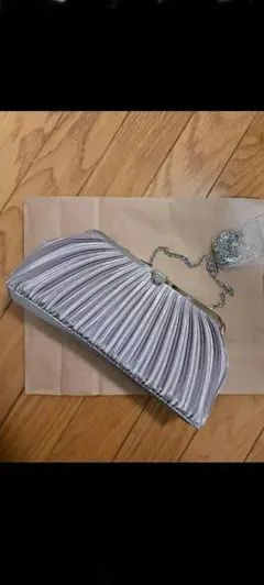 シルバーパーティーバッグ
