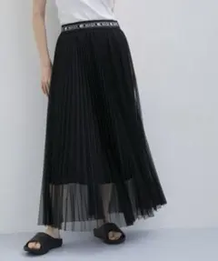 ADAM ET ROPÉ FEMME チュールプリーツスカートのサムネイル