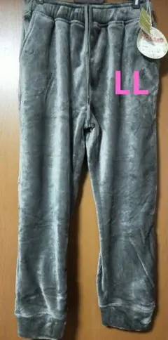 新品タグ付き☆しまむら☆あったかフリースジョガーパンツ　レディースLL