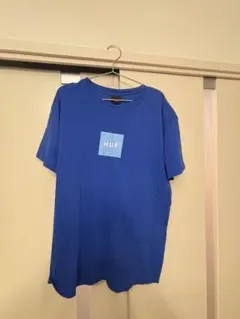 HUF ブルー オーバーサイズTシャツ L