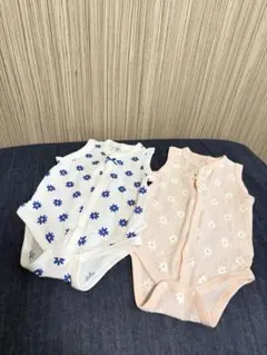 西松屋 ベビー肌着 60サイズ 綿100% メッシュ地