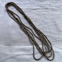 CITRUS SILKBALL LONG NECKLACE