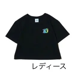 FJORD アニバーサリーTシャツ ブラック クロップド