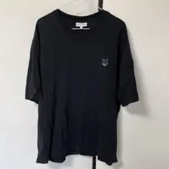 MAISON KITSUNÉ ブラック Tシャツ L