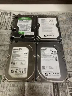 HDD 4つセット　動作未確認のサムネイル