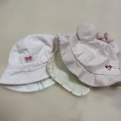 ベビー用帽子　ミキハウス、赤ちゃん本舗ミニーちゃん