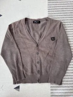 COMME CA ISM ブラウン カーディガン　110cm