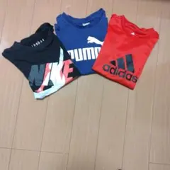 Nike Puma Adidas Tシャツ3枚セット　訳あり品