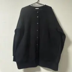 ⭐︎GU⭐︎美品⭐︎ブラック スナップボタン付きカーディガン
