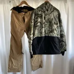 最終値下げ kissmark & Quiksilver スノーウェア 上下セット