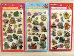 【新品未開封】ポケモン 3Dシール　ステッカー 3枚セットのサムネイル