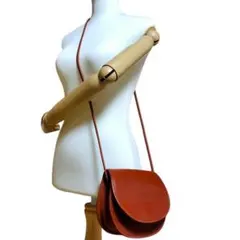 Vintage Coach Shoulder Bag Leather Flap