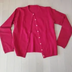 カーディガン赤