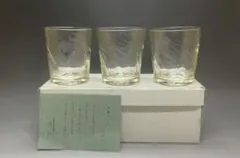 小谷晋三　倉敷ガラス　初期作品　気泡　吹きガラス　新品に近い美品　横山秀樹 小谷晋三 倉敷ガラス 初期作品 気泡 吹きガラス 新品に近い美品