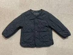 UNIQLO キルティングジャケット 110サイズ ブラック