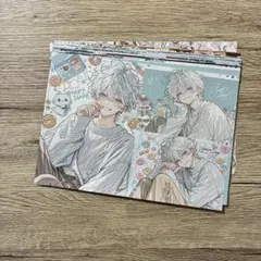 ③ A4コラージュシートおすそ分けpiena様20枚+ランダムペーパー3枚