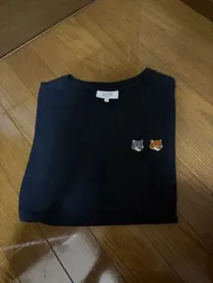MAISON KITSUNE ダブルフォックス Tシャツ ブラック Mのサムネイル