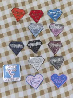 SEVENTEEN ピンバッジ セットのみ - メルカリ