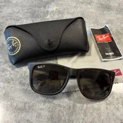 Ray-Ban ブラック サングラス ケース付き - メルカリ