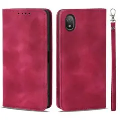 Xperia Ace III ケース SO-53C 手帳型 ローズレッド