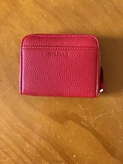 GUESS レザー コインケース レッド