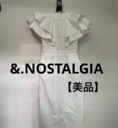 &.NOSTALGIA 袖フリルワンピース Mのサムネイル