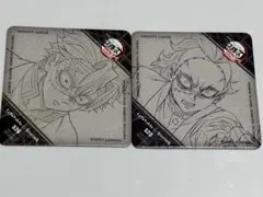 不死川兄弟　鬼滅の刃無限城　ufotable dining コースター