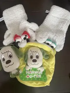 いないいないばあ　パクパクさんパクコさん　パペット　わんわんポシェット　リュック