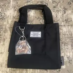 PAUL & JOE 黒 トートバッグ クマ柄