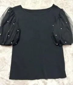 チュール ニット