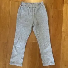 グレー スリムフィット 長ズボン