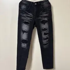 スキニージーンズ　ダメージ加工 AMIRI mnml風
