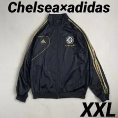 Chelsea  トラックジャケット XXL 黒 金 2026年最新】チェルシージャケットの人気アイテム - メルカリ