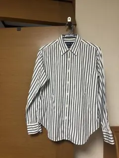 RALPH LAUREN ストライプ 長袖シャツ SLIM FIT 15 3Lのサムネイル