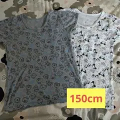 女の子　Disney　胸二重半袖肌着　 サイズ150　2枚セット
