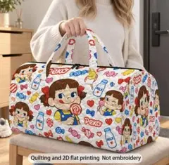 페코짱 페코짱 보스턴백 여행 가방 퀼팅