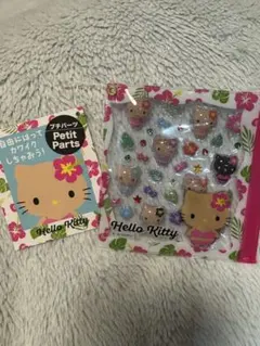 Hello Kitty 立体シール サンリオ ポーチ付き