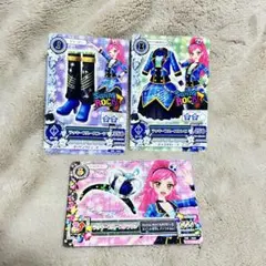 アイカツ 初代 初期 カード コーデ セット ラッキーブルースコーデ 音城セイラ