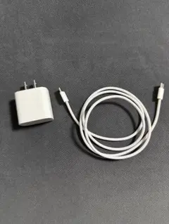 Apple 20W充電器　USB-Cケーブル