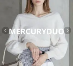 MERCURYDUO 2WAYミニシャギーコンパクトニット