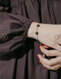 《新品》スメリー フラワーモチーフブレスレット☆のサムネイル