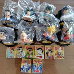 GEORGIA ドラゴンボール　有りフィギュア 8体セット 漫画カード付きのサムネイル