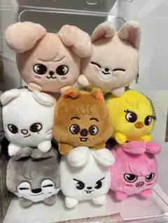 straykids skzoo ミニバッグチャーム セット キーホルダー ぬい Kpop Stray Kids Skzoo Keychain Plush Toy Stray Kids Pendant