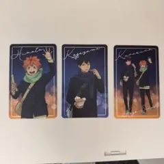 コスモワールド ハイキュー カード 日向翔陽 影山飛雄 烏野