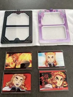 鬼滅の刃 全集中展 煉獄杏寿郎 アクリル コレクションケース➕プレート