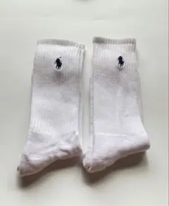 Polo Ralph Lauren ホワイトソックス 2足セット 25-27cm