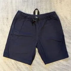 GRAMICCI ネイビーコットンショートパンツ Sサイズ