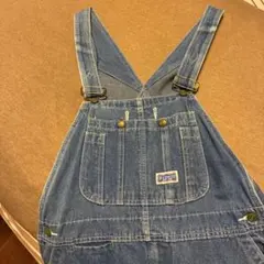 デニムオーバーオール オーバーオール