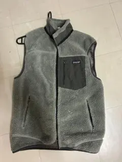 美品 patagonia シンチラ フリース ベスト グレー 25500FA16 - メルカリ